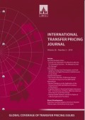 International Transfer Pricing Journal Vol. 26 No. 2 - 2019