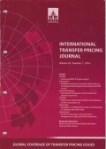 International Transfer Pricing Journal Vol. 23 No. 1 - 2016