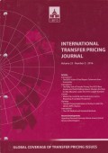 International Transfer Pricing Journal Vol. 23 No. 2 - 2016