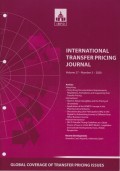 International Transfer Pricing Journal Vol. 27 No. 3 - 2020