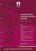 International Transfer Pricing Journal Vol. 27 No. 5 - 2020