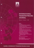 International Transfer Pricing Journal Vol. 27 No. 1 - 2020