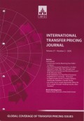 International Transfer Pricing Journal Vol. 27 No. 2 - 2020
