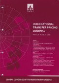 International Transfer Pricing Journal Vol. 27 No. 6 - 2020
