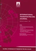 International Transfer Pricing Journal Vol. 28 No. 3 - 2021