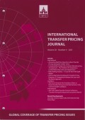International Transfer Pricing Journal Vol. 28 No. 4 - 2021