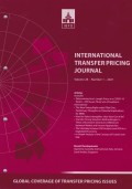 International Transfer Pricing Journal Vol. 28 No. 1 - 2021