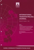 International Transfer Pricing Journal Vol. 29 No. 2 - 2022