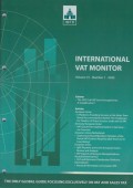 International VAT Monitor Vol. 31 No. 1 - 2020