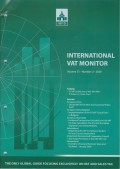 International VAT Monitor Vol. 31 No. 2 - 2020