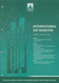 International VAT Monitor Vol. 32 No. 4 - 2021