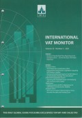 International VAT Monitor Vol. 32 No. 5 - 2021