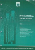 International VAT Monitor Vol. 33 No. 2 - 2022