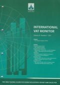 International VAT Monitor Vol. 33 No. 5 - 2022