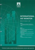 International VAT Monitor Vol. 34 No. 3 - 2023
