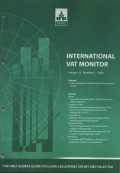 International VAT Monitor Vol. 35 No. 3 - 2024
