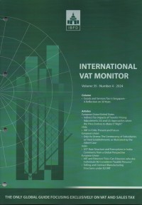 International VAT Monitor Vol. 35 No. 4 - 2024