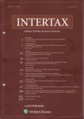 Intertax: Volume 49, Issue 1, January, 2021