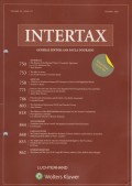 Intertax: Volume 49, Issue 10, October, 2021