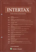 Intertax: Volume 49, Issue 6-7, June-July, 2021