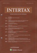 Intertax: Volume 50, Issues 8-9, August-September 2022