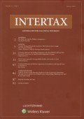 Intertax: Volume 51, Issue 1, January 2023