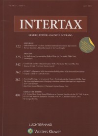 Intertax: Volume 53, Issue 4, April, 2025