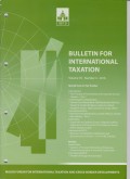 Bulletin for International Taxation Vol. 70 No. 4 - 2016