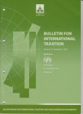 Bulletin for International Taxation Vol. 70 No. 8 - 2016