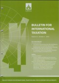 Bulletin for International Taxation Vol. 72 No. 3 - 2018
