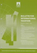 Bulletin for International Taxation Vol. 74 No. 7 - 2020