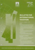 Bulletin for International Taxation Vol. 75 No. 4 - 2021