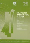 Bulletin for International Taxation Vol. 75 No. 7 - 2021