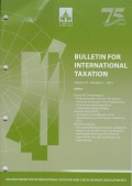 Bulletin for International Taxation Vol. 75 No. 2 - 2021