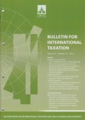 Bulletin for International Taxation Vol. 76 No. 10 - 2022