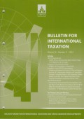 Bulletin for International Taxation Vol. 76 No. 11 - 2022