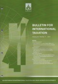 Bulletin for International Taxation Vol. 78 No. 11 - 2024