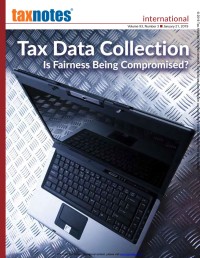 Tax Notes International: Volume 93, Number 3, January 21, 2019
