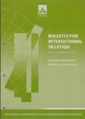 Bulletin for International Taxation Vol. 74 No. 4/5 - 2020