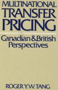 Multinational Transfer Pricing