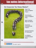 Tax Notes International: Volume 66, Number 2, April 9, 2012