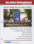 Tax Notes International: Volume 67, Number 11, September 10, 2012