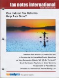 Tax Notes International: Volume 58, Number 1, April 5, 2012
