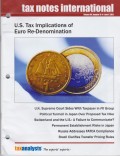 Tax Notes International: Volume 66, Number 10, June 4, 2012