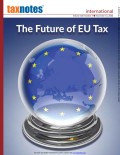 Tax Notes International: Volume 100, Number 7, November 16, 2020