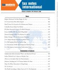 Tax Notes International: Volume 45, Number 5, February 5, 2007
