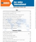 Tax Notes International: Volume 45, Number 10, March 12, 2007