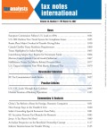 Tax Notes International: Volume 45, Number 11, March 19, 2007