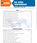 Tax Notes International: Volume 46, Number 4, April 23, 2007