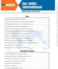 Tax Notes International: Volume 46, Number 5, April 30, 2007